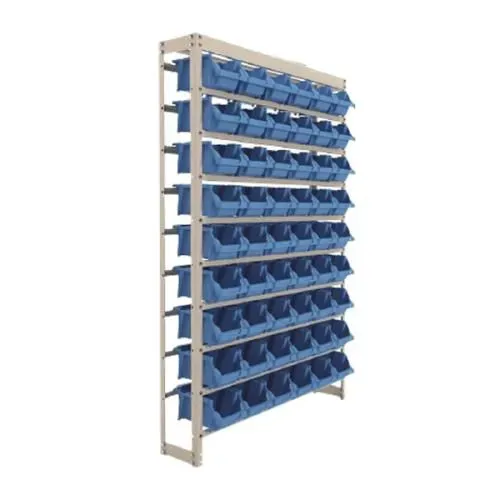 Kit Estante Gaveteiro com 54 Gavetas Nr. 5 Azul PRESTO