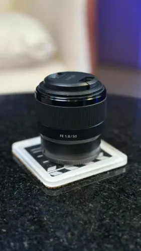 Lente Sony Alpha FE 50mm F 1.8 E-Mount Full Frame