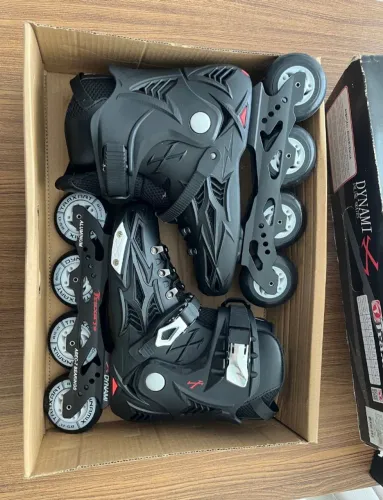 Patins Inline Traxart Dynamix - Praticamente Novo (Na Caixa!) Número 39/40