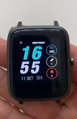 Smartwatch Mormaii Life Full Display - Preto | Unissex