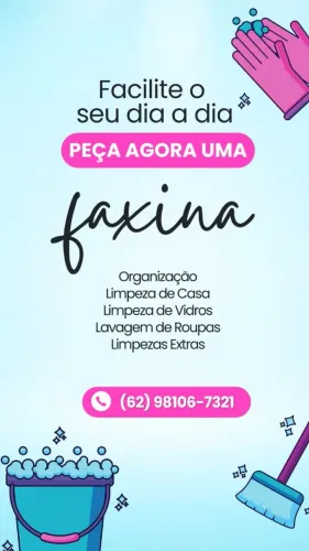 Faxineira diárista faxina