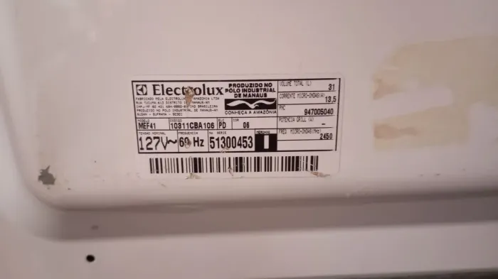 Microonda Eletrolux