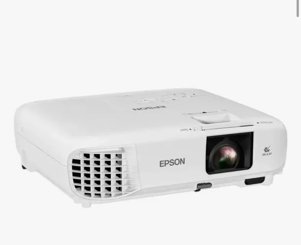 Projetor Epson PowerLite E24 118 LCD 3600 Lumens HDMI - Branco NOVO