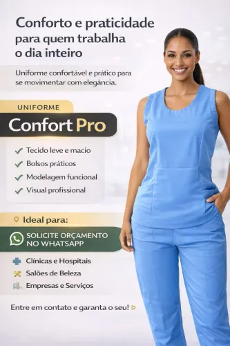Conforto que acompanha o seu trabalho o dia inteiro.<br><br>
