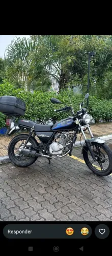 Moto intrunder muito econômica parece um trator não quebra