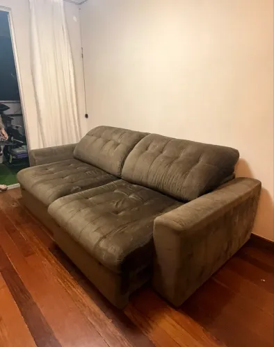 Sofá retrátil 2 lugares 