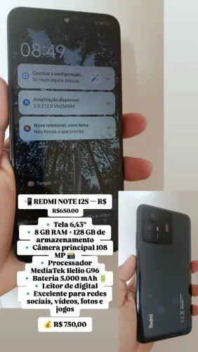 Celular Redimi note 12s 
