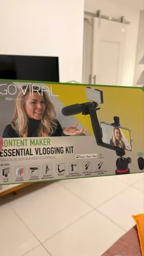 Suporte para celular blogueira Vlogging kit