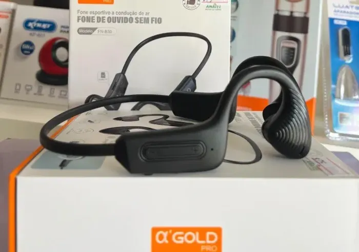 Fone de ouvido esportivo