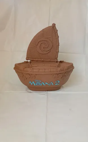 Balde de Pipoca Moana 2 Kinoplex Oficial Disney - Barco Moana 2 filme