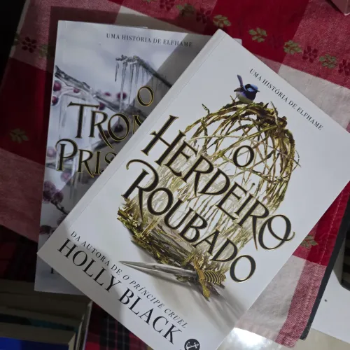 Volumes 1 e 2 de O Herdeiro Roubado continuação de O Príncipe Cruel