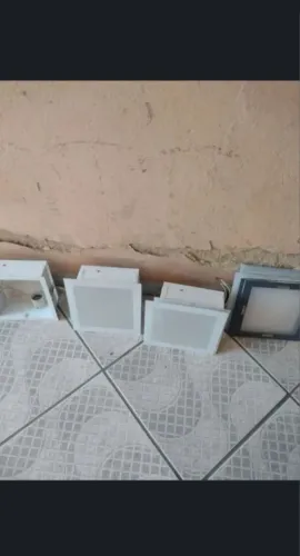 11 plafons e 4 spots perfeitos só instalar