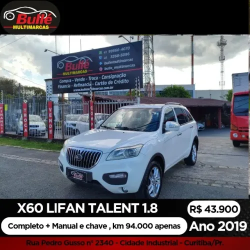 Lifan X60 1.8 16V 128cv 5P Mec. 2016