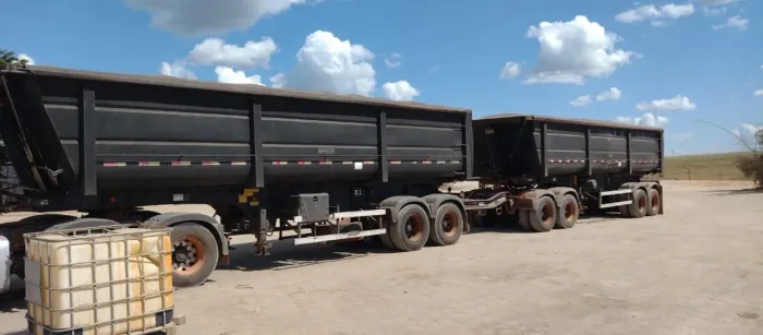 Carreta Basculante Rodotrem 9 eixos