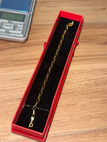 Pulseira de ouro 18k