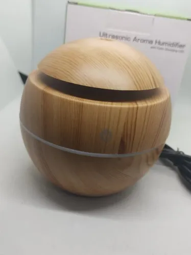 Umidificador e Aromatizador Recarregavel Usb Led 7 Cores