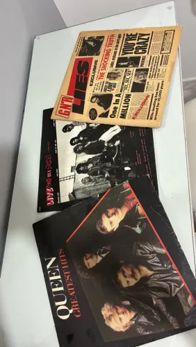 Vinil Queen e Guns n Roses