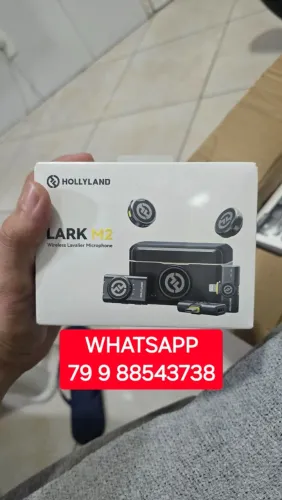MICROFONE HOLLYLAND LARK M2 COMBO COMPLETO LACRADOOOOOOOOOOO
