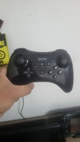 Controle pro wii u black