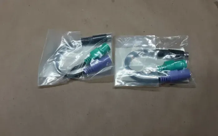 Adaptador Dell Teclado Mouse Ps 2 Splitter, (0d4002) Novo LOTE COM 17 PEÇAS 