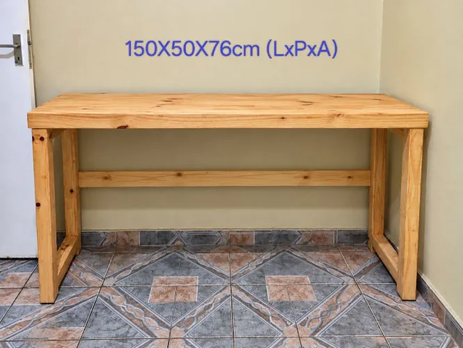 Mesa de estudo de pinus 