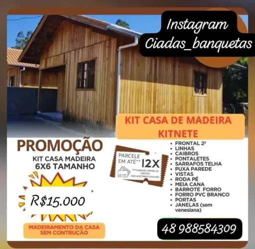 Casas pré fábricadas EUCALIPTO!!