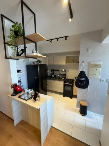 Alugo mobiliado - Apto no Ed Rio Figueira com 63 m² 2 quartos (1 suíte) - 1 vaga Bairro da