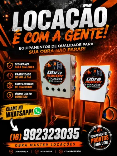 LOCAÇÃO DE PAINEIS ELÉTRICO