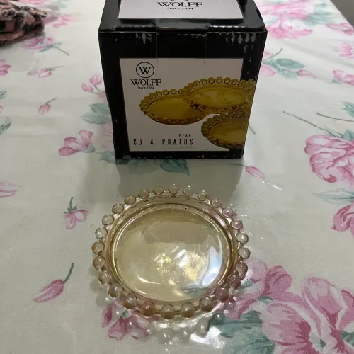 Pires de Cristal Cafezinho Wolf Âmbar