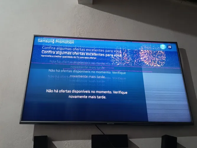 Tv Samsung 50" para retirada de peças
