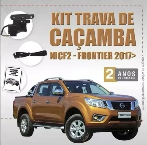Kit Tragial - Trava Elétrica De Caçamba Nissan Frontier 2017/