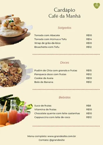 (35R$)Montamos o cardápio do seu negocio!digital ou para imprimir.