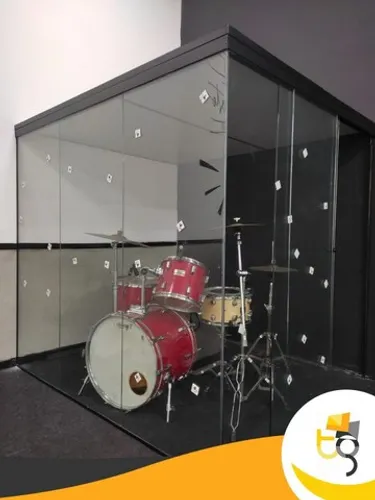 Aquário Abafadores Acustico de Bateria 