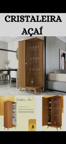 Cristaleira açaí luxo