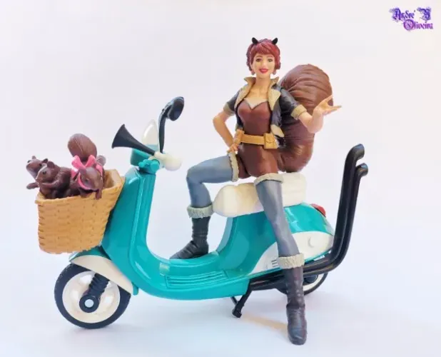 Garota Esquilo Marvel Legends Squirrel Girl