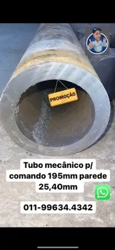 Tubo mecânico 195 mm