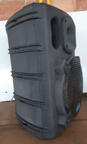 1 Caixa Acústica Csr 770p Falante 8 Titânio 150w Rms Prof