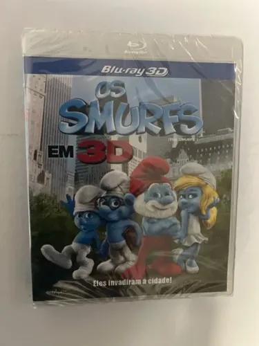 Os Smurfs em 3D - Blu-ray