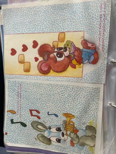 Papéis de carta antigos kabi -  kit 3
