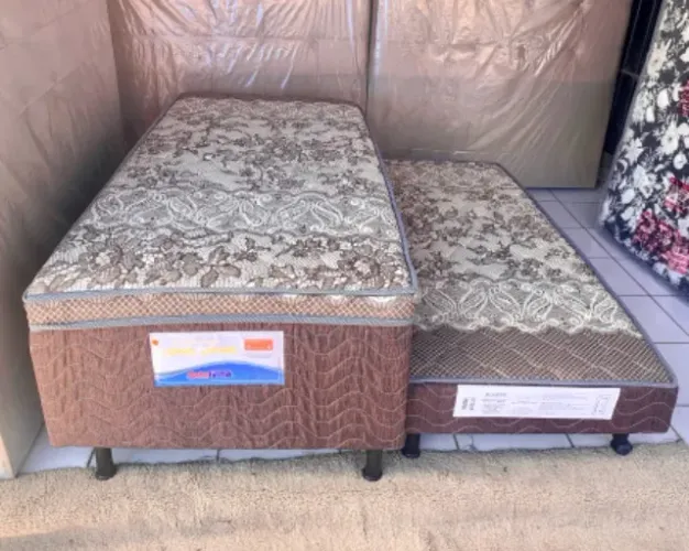 Bicama Molas ensacadas Solteiro