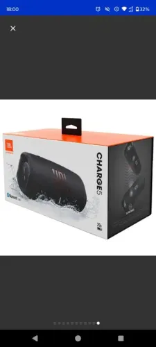 Caixa de Som JBL Charge 5 - Som potente e portátil