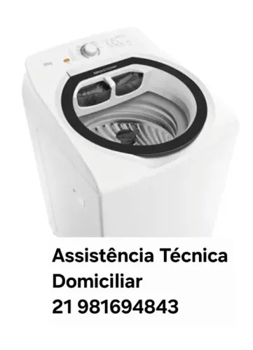 Máquina de lavar Brastemp Consul Electrolux  ,- Conserto na sua casa