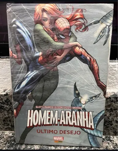 Homem Aranha último desejo, hq lacrada.