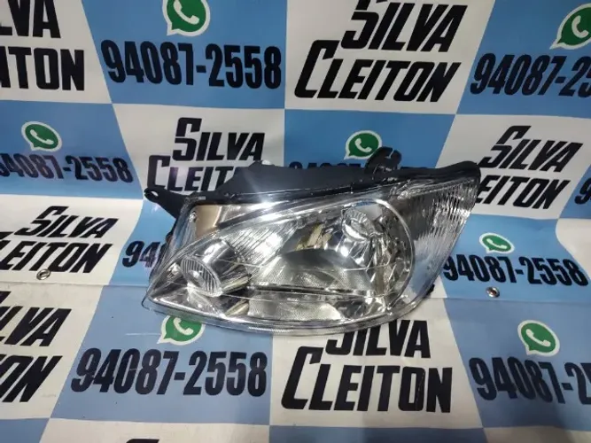 farol esquerdo classic 2010 ate 2016 cromado novo imporado