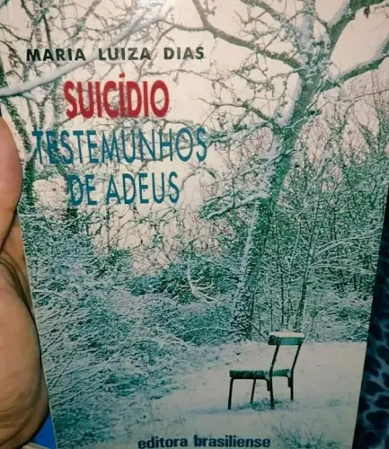 Livro Suicídio. Testemunhos do Adeus (livro raro)