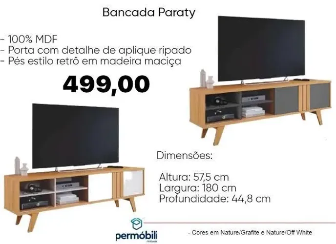 Bancada Paraty- ENTREGA HOJE!!