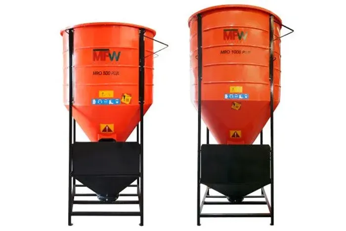 Misturador de ração 1000 kg sem motor