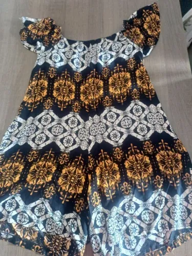 Macacão estampado Tamanho G