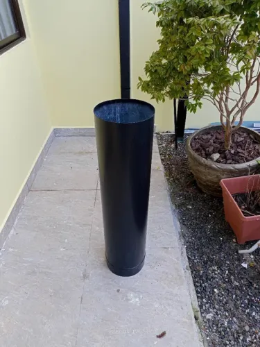 Chaminé aço galvanizado