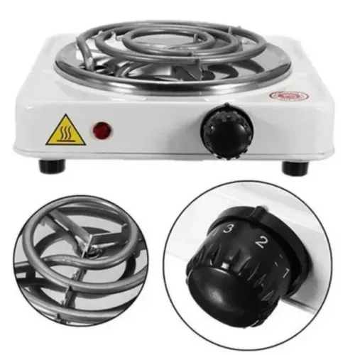 Fogão Fogareiro Elétrico Portátil 220v Mesa